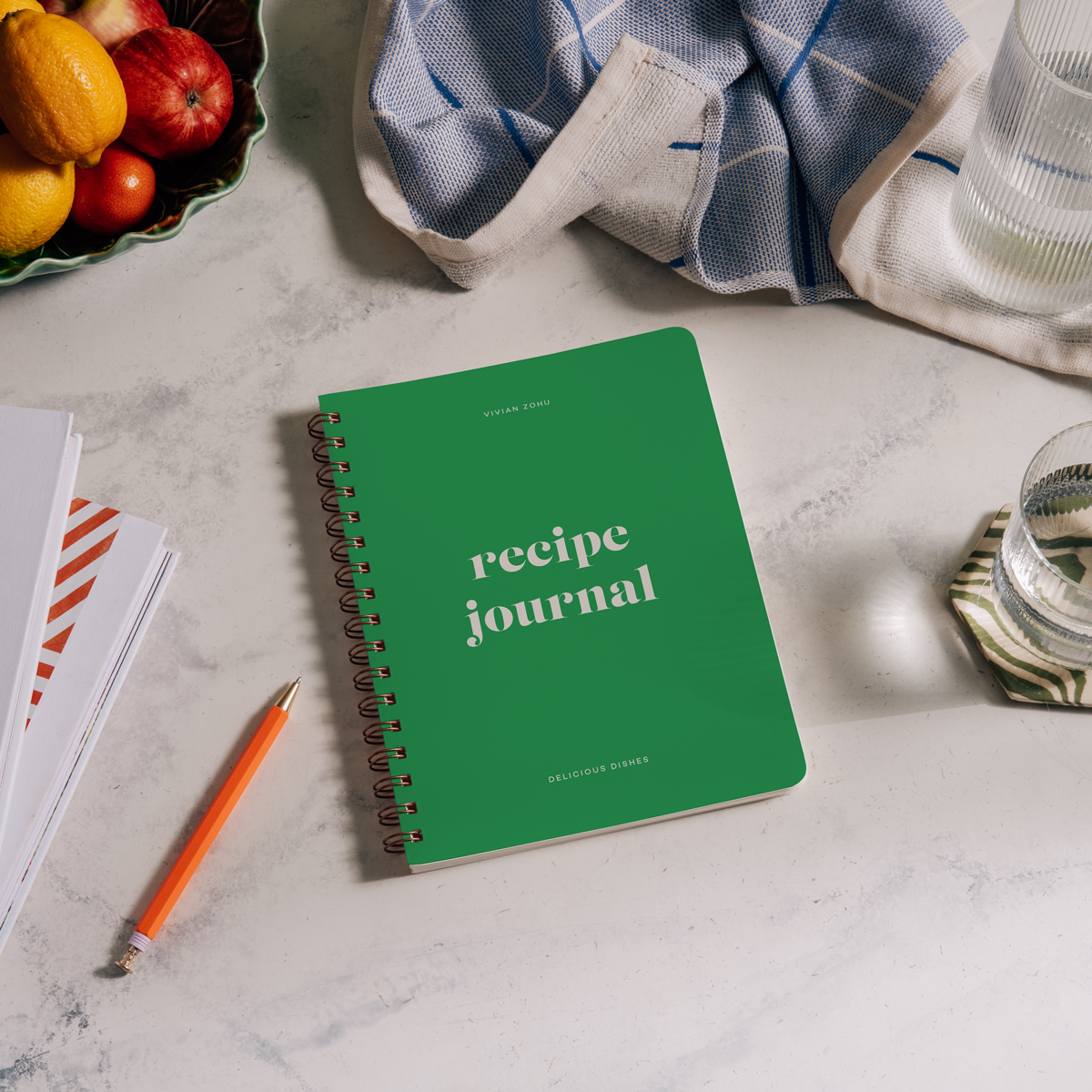 Spiral Recipe Journal Shop New In Stationery Papier