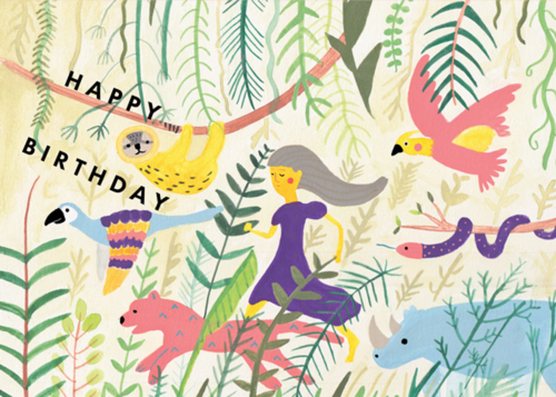 Jungle Birthday | Birthday Card | Papier