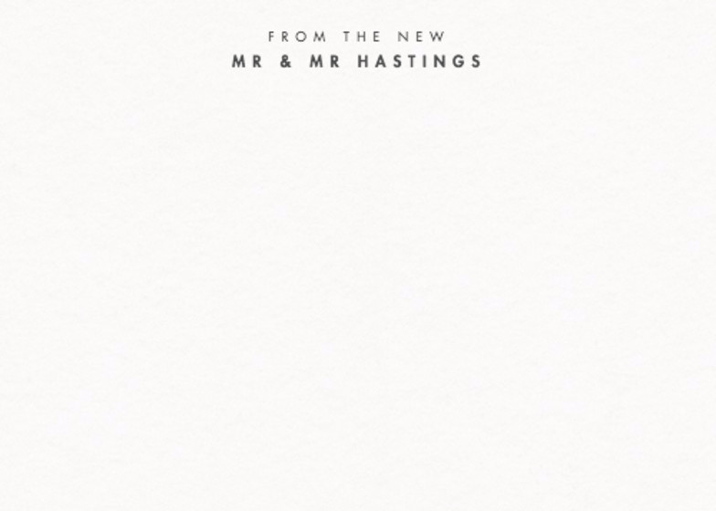 From The New Mr & Mr Stationery Set Papier