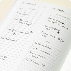 Undated Daily Planners